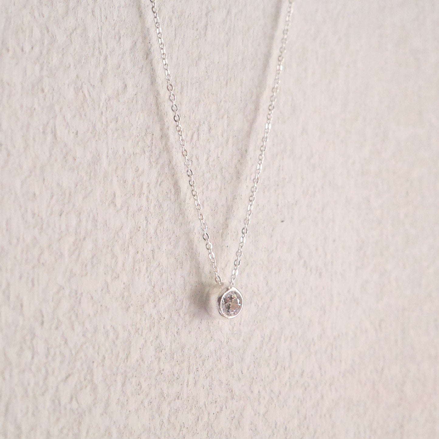 Feeling Grateful Diamond Cubic Zirconia Necklace