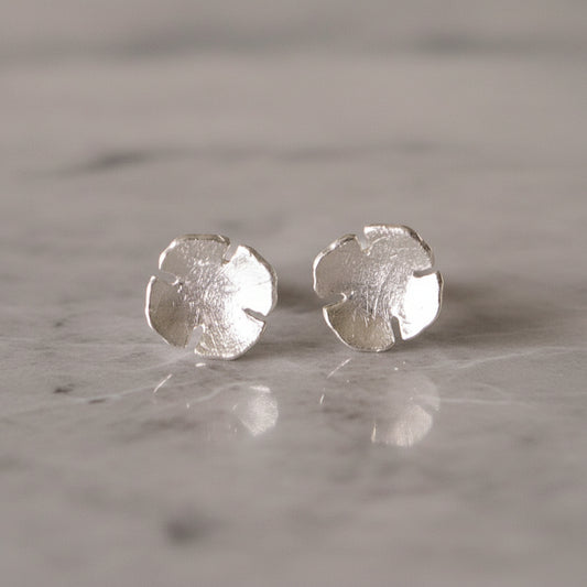 Midnight Clover Studs