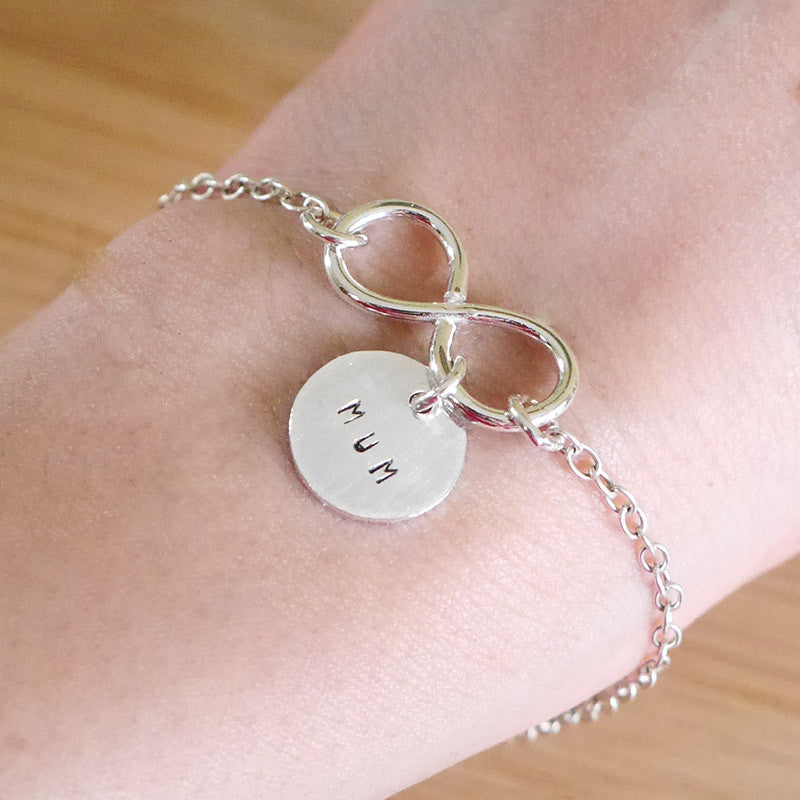 Infinity Sterling Silver Bracelet