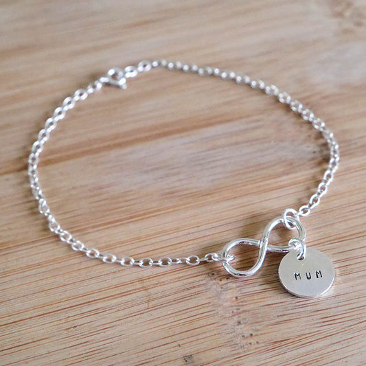Infinity Sterling Silver Bracelet