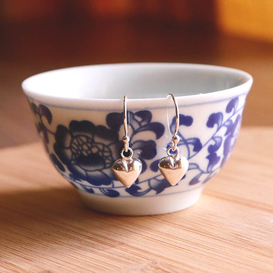 Dangle Heart Earrings