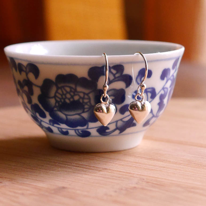 Dangle Heart Earrings