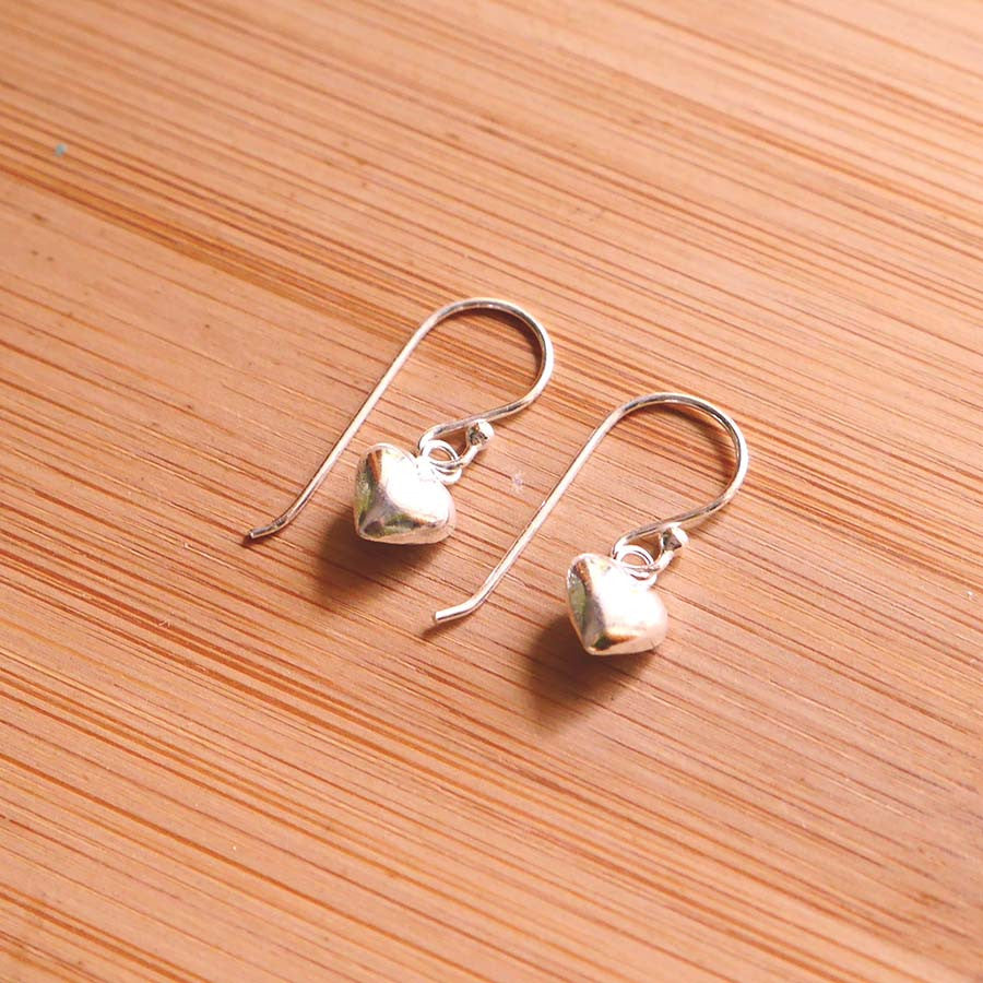 Dangle Heart Earrings