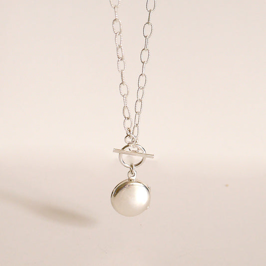 Sterling Silver Locket Necklace