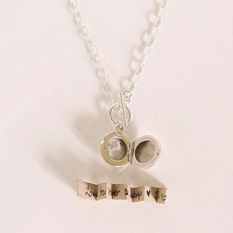 Sterling Silver Locket Necklace