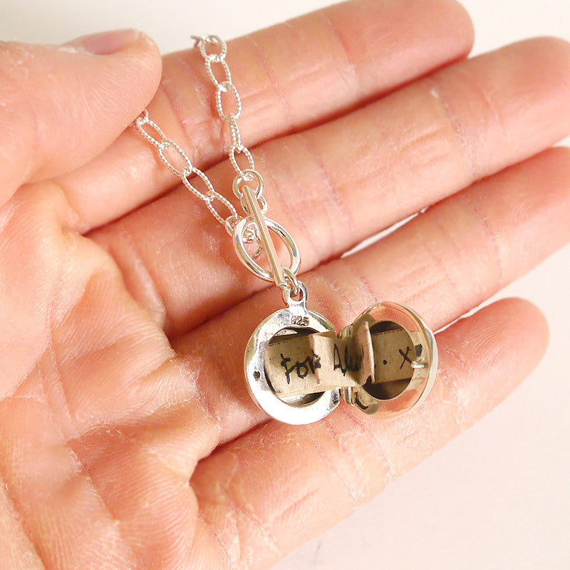 Sterling Silver Locket Necklace